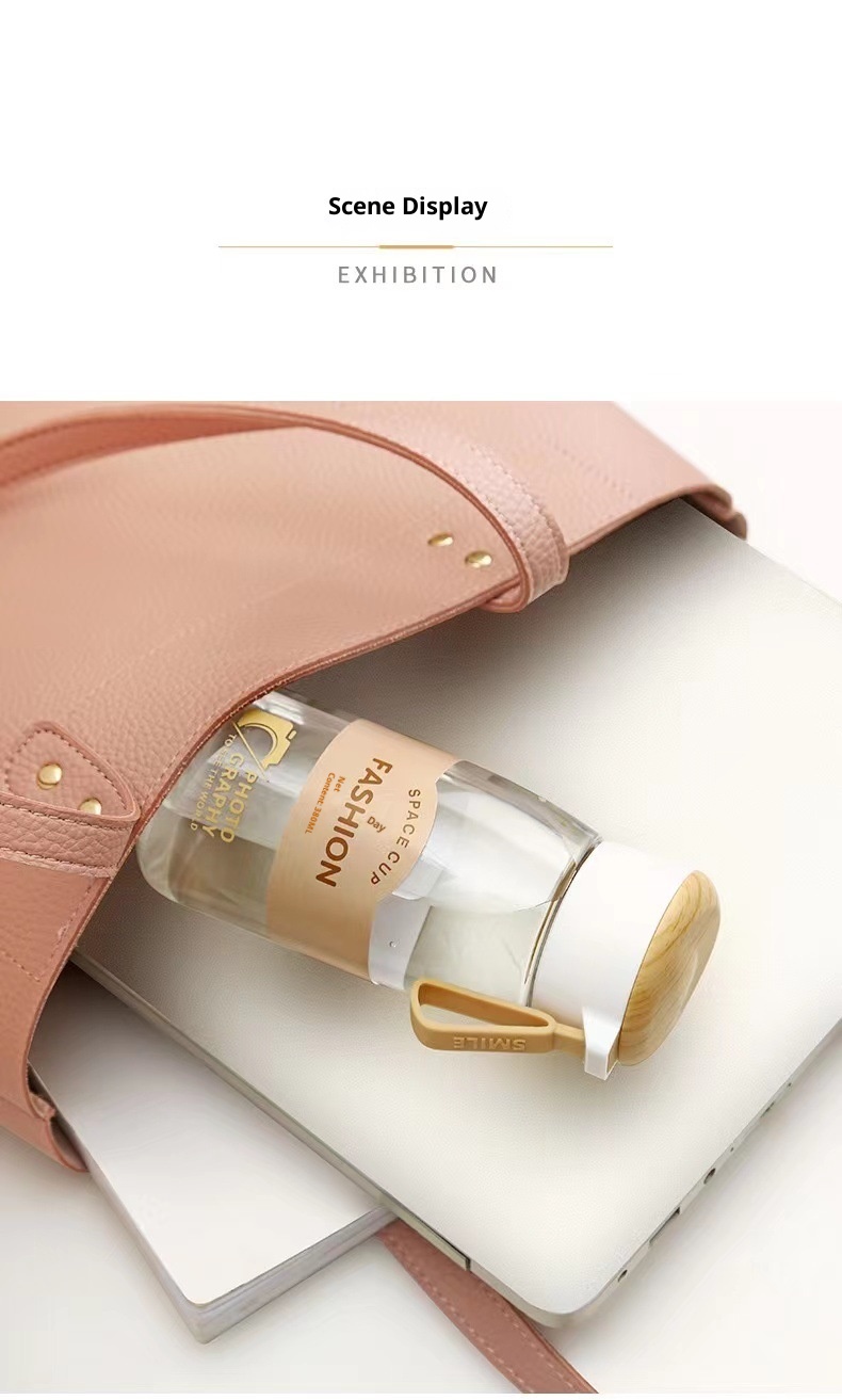 001 Spazio Uomini e Donne Studenti Sport Tè Portatile Anti-caduta All'aperto Piccolo Carino Casual Tazza d'Acqua in Plastica_voghion.com