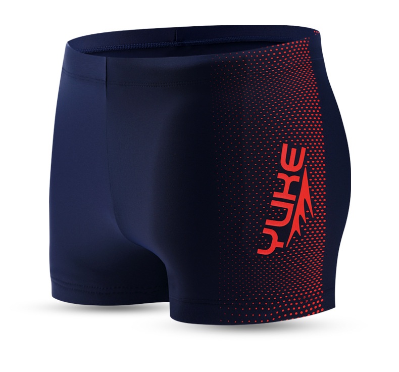 001 Herren-Badeshorts ohne Kappe, Boxershorts für Erwachsene, Übergröße, schnelltrocknende Badebekleidung_voghion.com