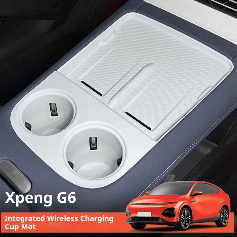 Adatto per il modello 23-25 Xpeng G6 Controllo centrale Tappetino antiscivolo in silicone per la ricarica wireless Speciale per interni auto_voghion.com