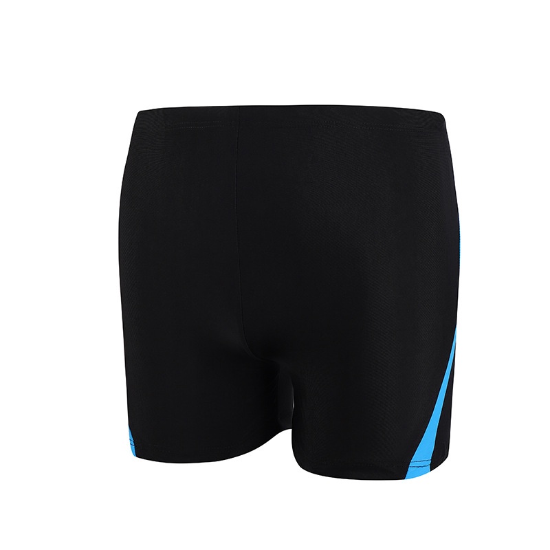 001 Neue, schlichte Badehose mit Seitenstreifen für heiße Quellen, bequem, atmungsaktiv, Boxershorts-Stil, schnelltrocknend, erfrischend, Großhandel für Erwachsene_voghion.com