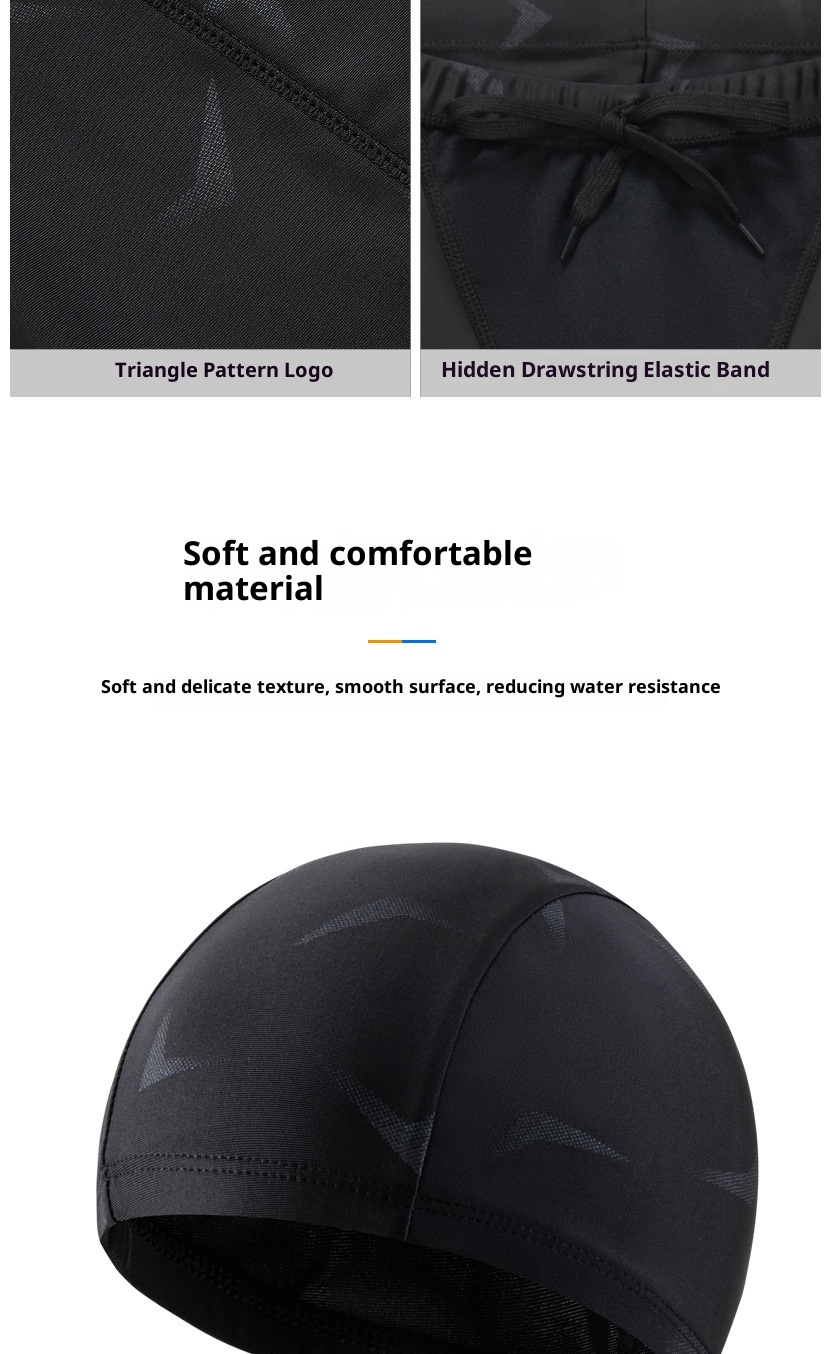 001 Badehose für heiße Quellen, Boxershorts, große Größe, modische Herren-Badehose, schnelltrocknend, ideal zum Surfen_voghion.com