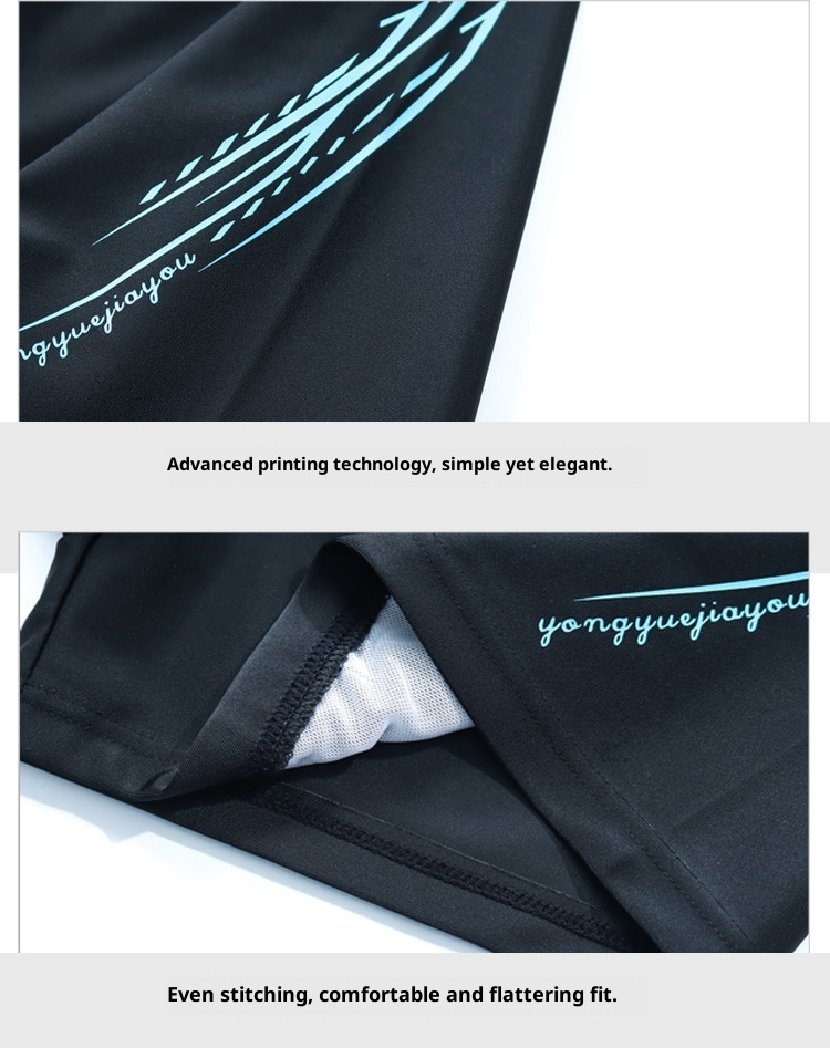 001 Herrenmode Boxer-Badehose in großen Größen – schnelltrocknend, ideal für Sport, Strand und Freizeit._voghion.com