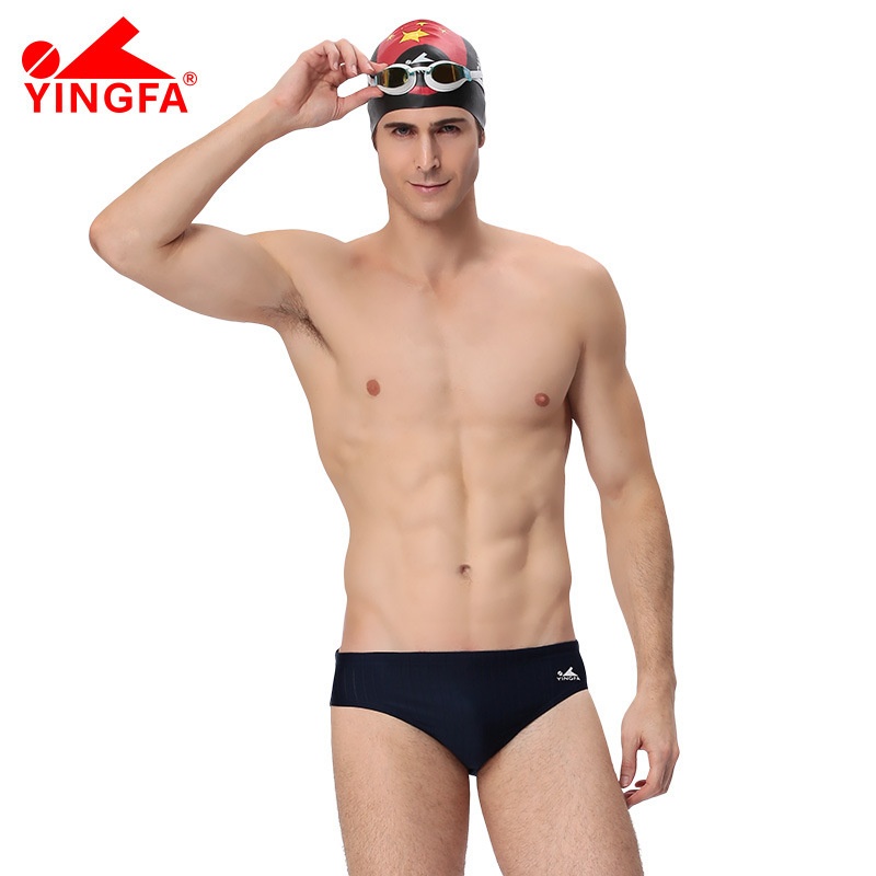 001 Yingfa Swimming For Men, Adults, And Children, Triangle Professional Quick-Dry Waterproof High-Cut Racing Training Swim_voghion.com