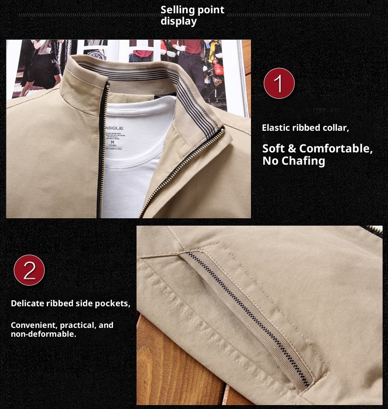 ActiveGo ActiveGo Cross-Border European And American Winter Slim Fit Retro Turn-Down Collar Thick Corduroy Jacket Foreign Trade Youth_voghion.com