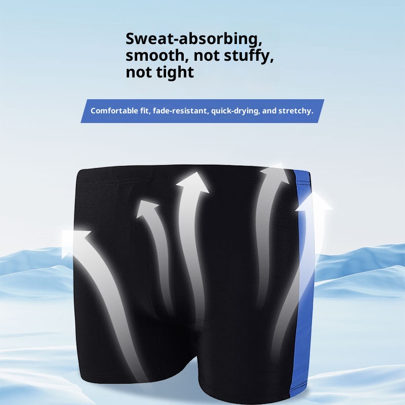 001 Herren-Badehosen im Großhandel, modisch, schnelltrocknend, atmungsaktiv, Übergröße, Boxershorts für Erwachsene, Badeshorts, hochelastisch_voghion.com