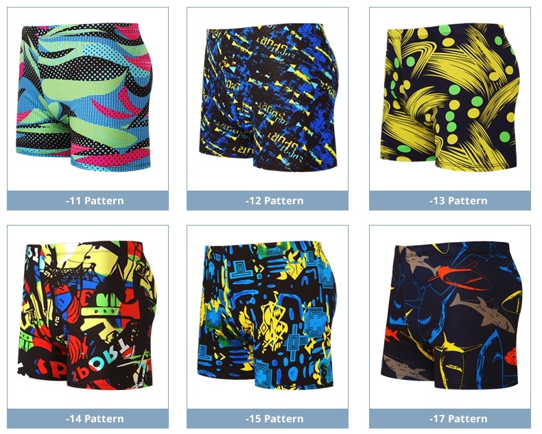 001 Adult Men's Multi-Color Options Hot Spring Bathing Boxer Shorts Comfortable Non-Tight Tie Safety Anti-Embarrassment Swim_voghion.com