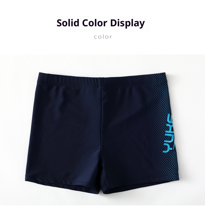 001 Herren-Badeshorts ohne Kappe, Boxershorts für Erwachsene, Übergröße, schnelltrocknende Badebekleidung_voghion.com