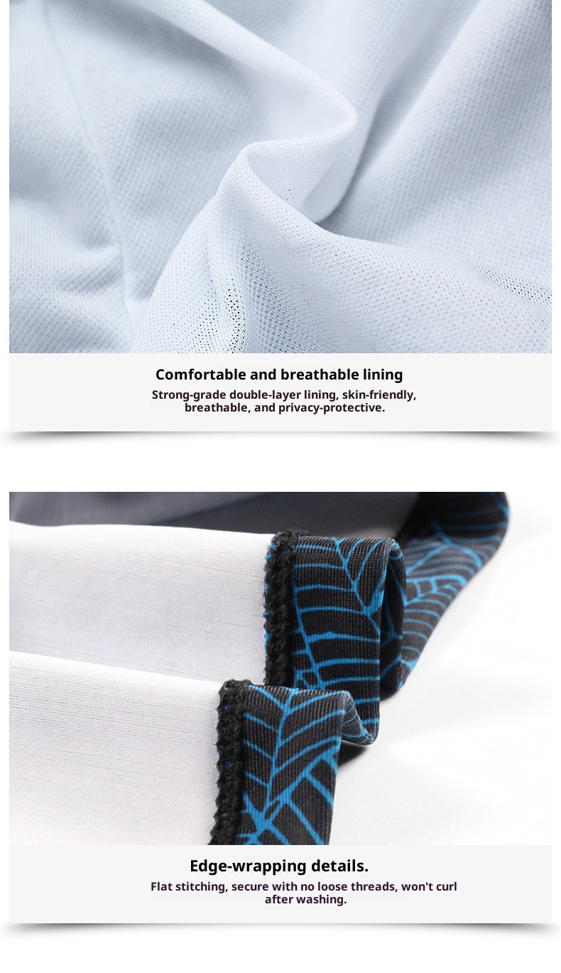 001 New Large Size Quick-Dry Elastic Men's Shorts Five-Point Adult Youth Swimming Trunks_voghion.com