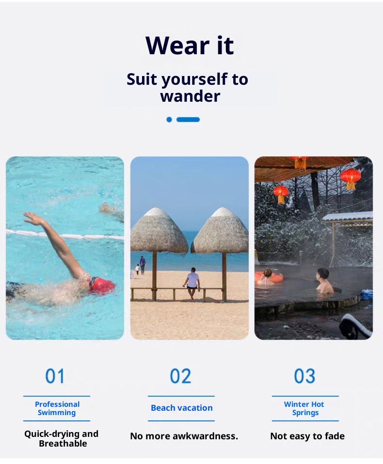 001 New Professional Training Student Adult Association Special Winter Swimming Hot Spring Swim Trunks Plus Size Swimwear_voghion.com