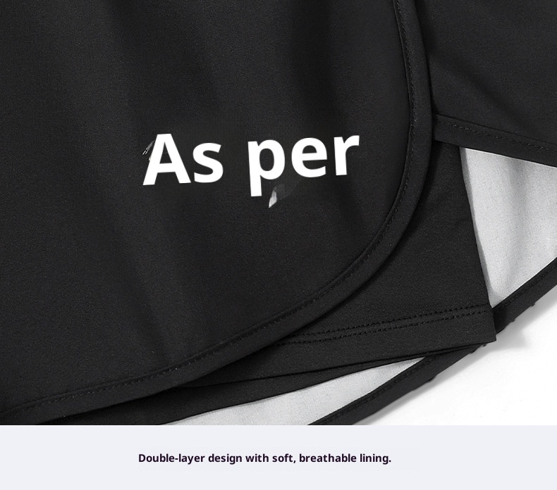 001 Adult Trunks New Professional Quick-Dry Two-Layer Loose Large Size Double-Layer Anti-Embarrassment Swimming Gear Set_voghion.com