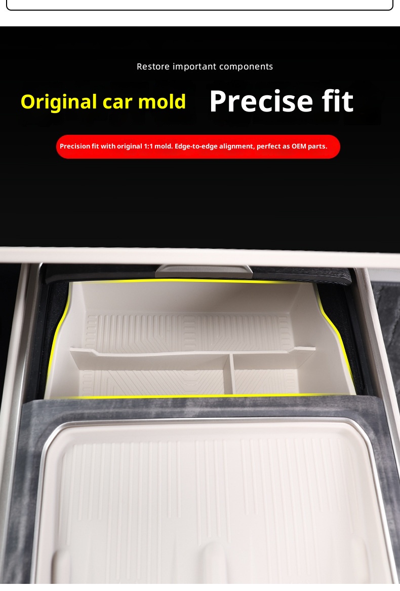 Compatible With LeDuo L90 Wireless Charging Silicone Central Control Cup Mat Car Interior Accessories Decoration Parts_voghion.com