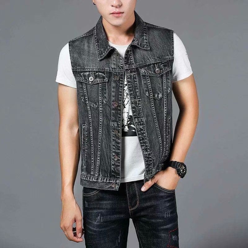 ActiveGo ActiveGo Giacca in denim ricamata da uomo primavera autunno moda di strada retrò stile europeo e americano alla moda versatile_voghion.com