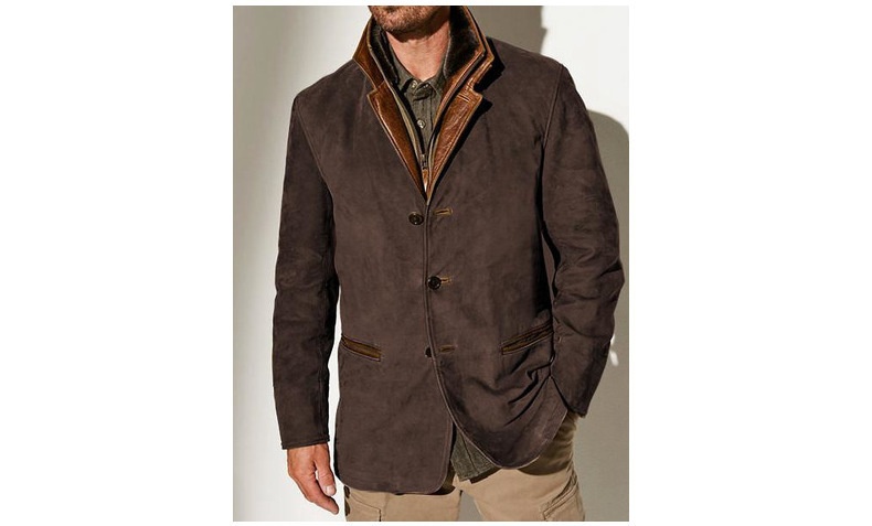 ActiveGo ActiveGo Cross-Border Spring Autumn New European And American Fashion Retro Jacket Men's Casual Coat Turn-Down Collar Workwear_voghion.com