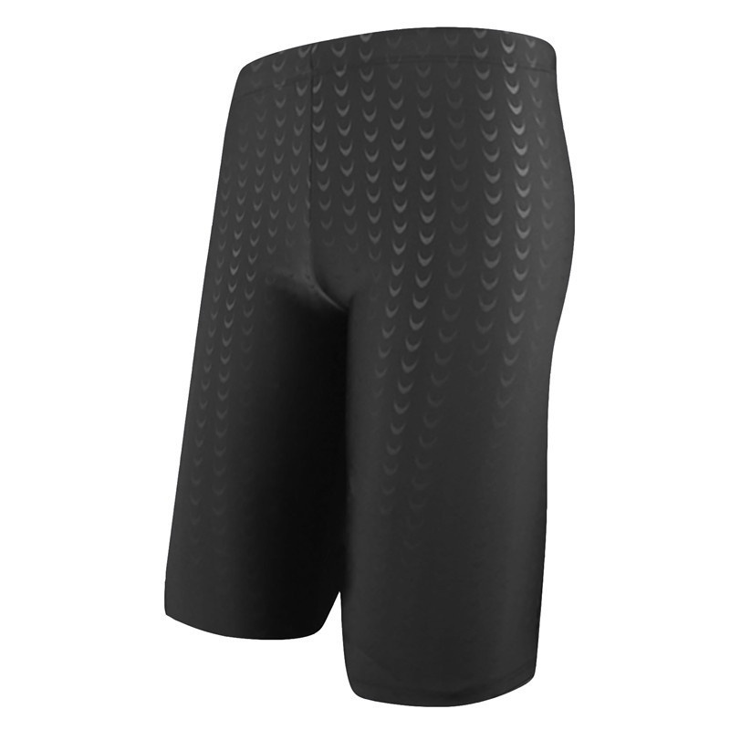 001 Großhandel Herren Große Größe Fünf-Punkt Professionelle Lange Rennboxer Badeshorts Haifisch-Badehose_voghion.com