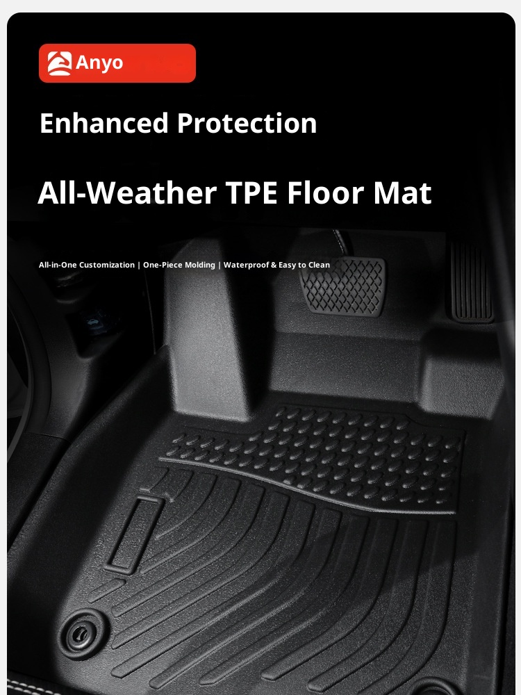Xiaodeng TPE-Autofußmatten, passgenau für Mercedes E-Klasse W213 (2017–2023)_voghion.com