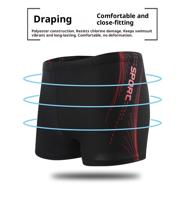 001 Herren-Badeshorts für Erwachsene, hochelastisch, direkt vom Hersteller, locker, bequem, bedruckt, schnelltrocknend_voghion.com