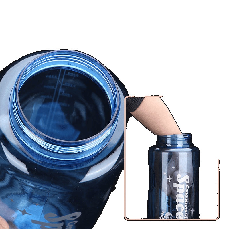 001 Bottiglia extra large per uomo, brocca d'acqua portatile di alta qualità, sport all'aria aperta, cantiere, spazio antiurto_voghion.com