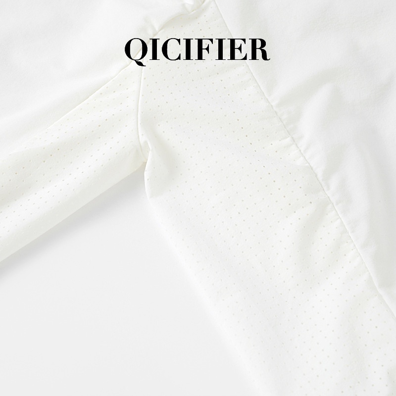 ActiveGo ActiveGo QCFE Qiancai Feier Summer Outdoor Sports Yoga Fitness Running Hooded Ice Feel Sun Protection Jacket For Women 3031_voghion.com