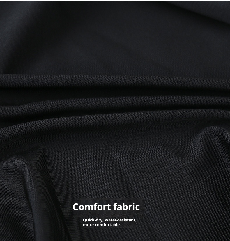 001 Baiya Men's Swimming Quick-Dry Adult Large Size Boxer Fashion Polyester Five-Point Hot Spring Anti-Embarrassment Swim_voghion.com