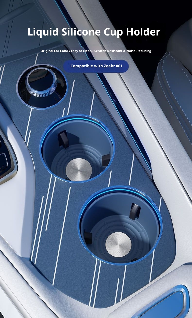 Kompatibel mit Geekyship 001 Zentralbedienfeld Silikonhalterhülle Spezialzubehör Auto-Bechermatte Dekoration für_voghion.com