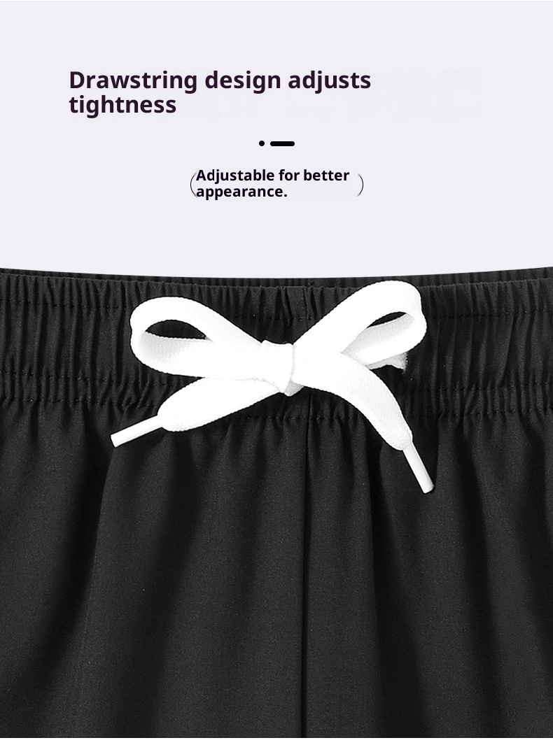 001 Adult Trunks New Professional Quick-Dry Two-Layer Loose Large Size Double-Layer Anti-Embarrassment Swimming Gear Set_voghion.com