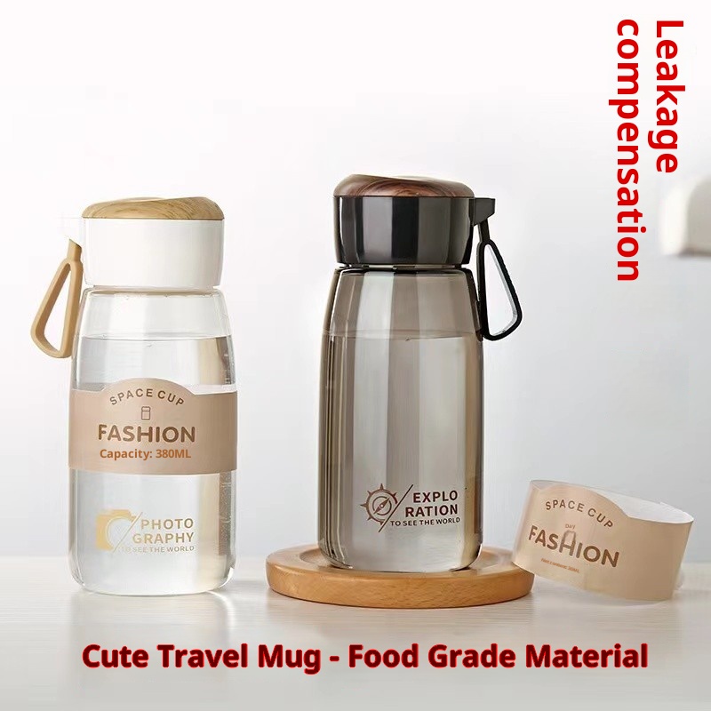 001 Spazio Uomini e Donne Studenti Sport Tè Portatile Anti-caduta All'aperto Piccolo Carino Casual Tazza d'Acqua in Plastica_voghion.com