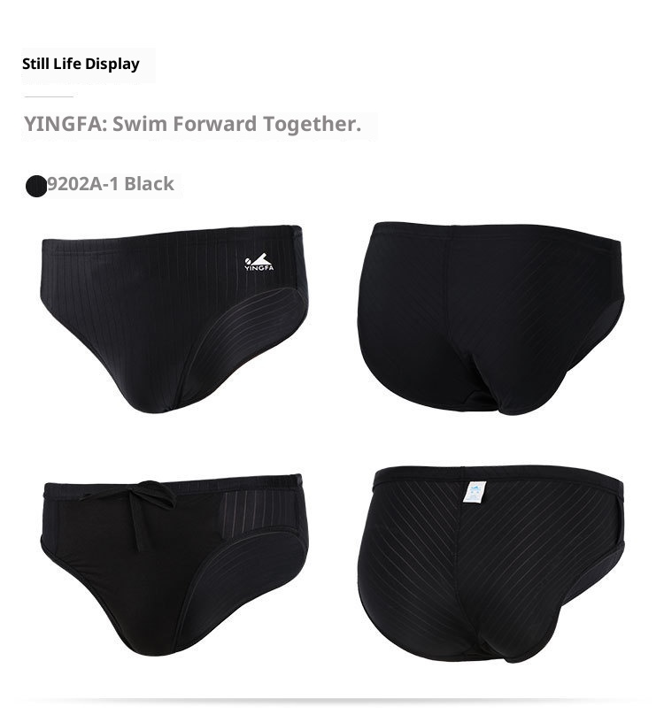 001 Yingfa Swimming For Men, Adults, And Children, Triangle Professional Quick-Dry Waterproof High-Cut Racing Training Swim_voghion.com