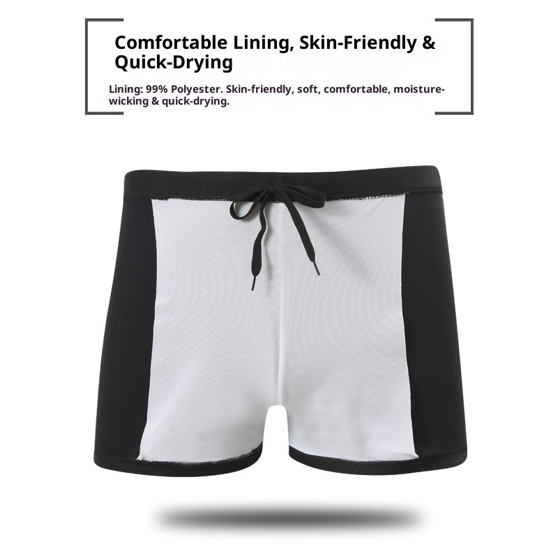 001 Herren-Badeshorts für Erwachsene, hochelastisch, direkt vom Hersteller, locker, bequem, bedruckt, schnelltrocknend_voghion.com