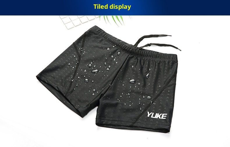001 Yuke Swim Nouveau Boxer Taille L Maillot de bain Homme avec Bonnet de Bain pour Source Chaude_voghion.com