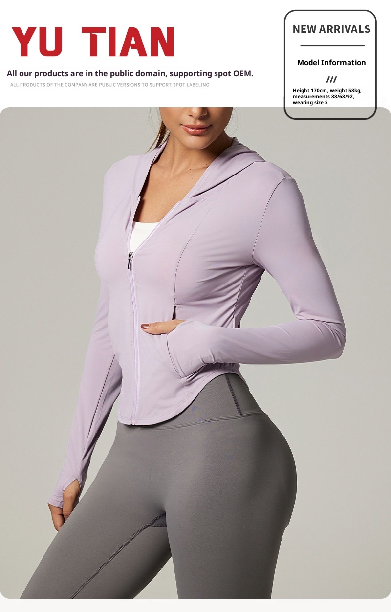 ActiveGo ActiveGo Cross-border Foreign Trade Hooded Thin per donna Outdoor Sports Ice Silk Protezione solare Abbigliamento Ciclismo Escursionismo Pelle_voghion.com