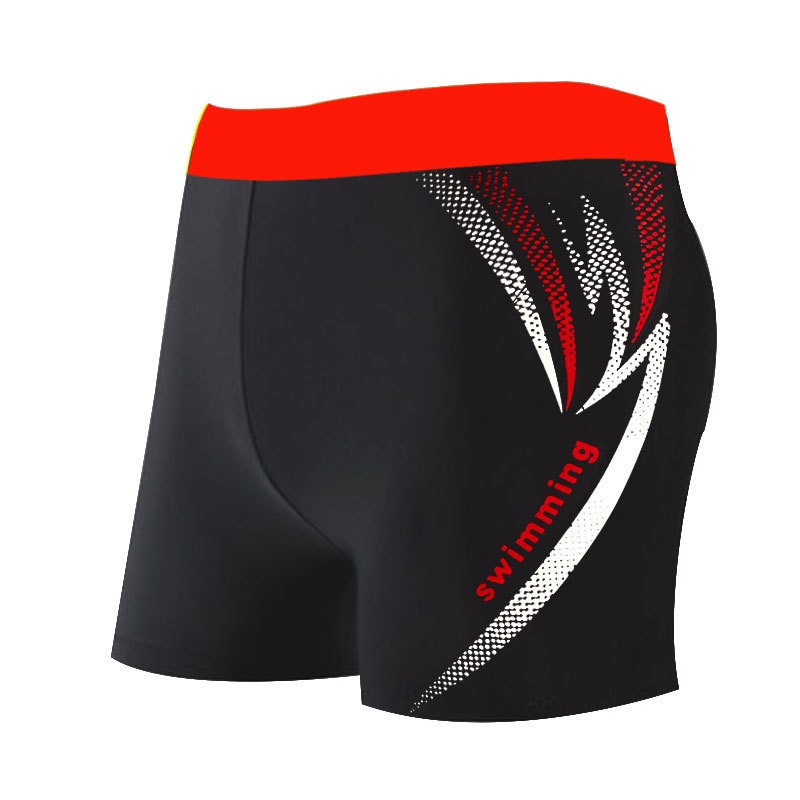 001 Adult Anti-Embarrassment Wide Waist Plus Boxer Trunks Men Large Size Hot Spring Swimming Pool Swimwear Wholesale_voghion.com