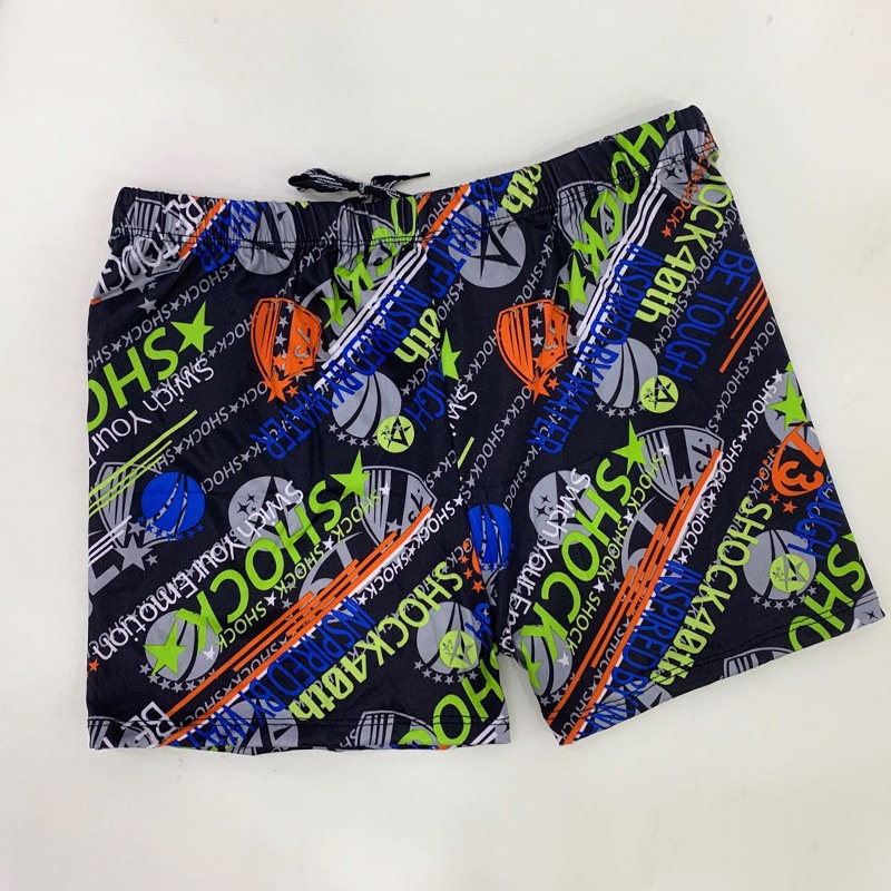 001 Fashion Men's Swim Trunks Boxer Adult Printed Hot Spring 2025 New Loose Swimming Shorts For Men_voghion.com