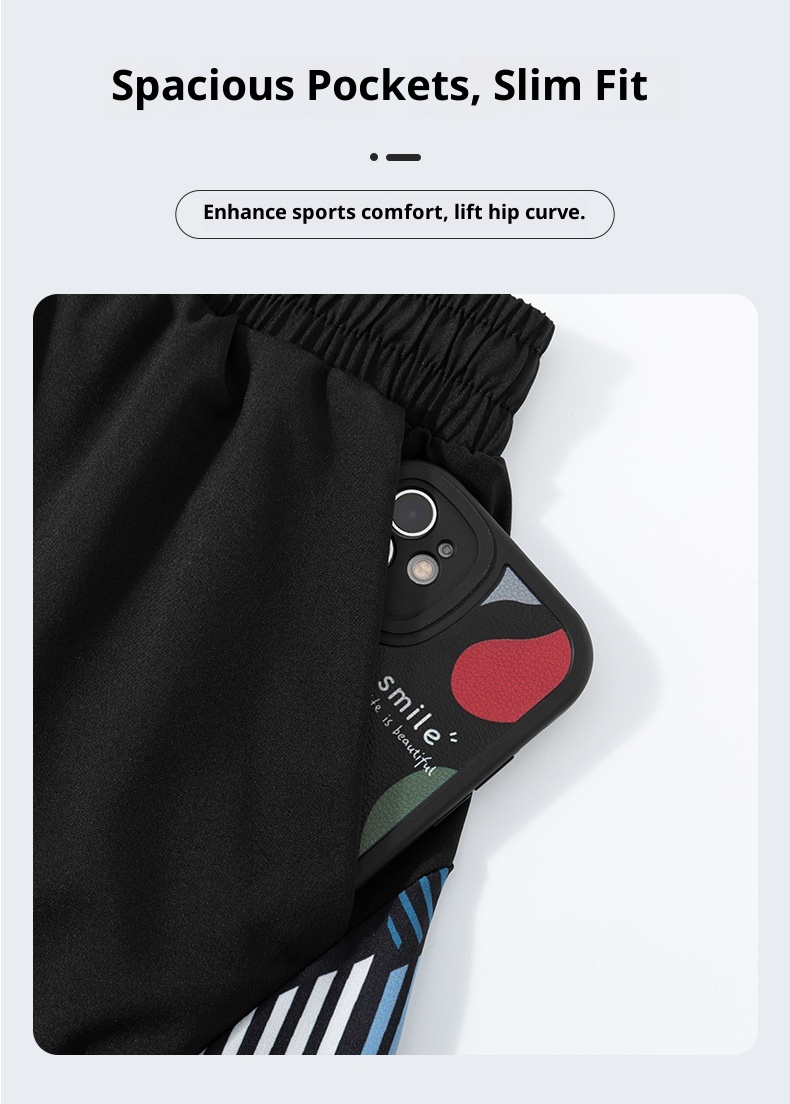 001 Yuke Herren Badehose, doppellagig, schnelltrocknend, professionell, Anti-Peinlichkeits-Badehose, neue große Größe, lockerer Schnitt, Sonnenschutz_voghion.com