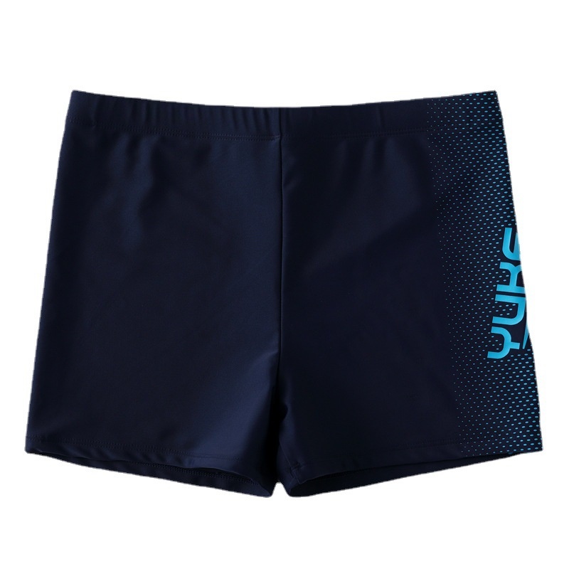 001 Heren zwembroek zonder kap Boxershort voor volwassenen Zwembroeken in grote maten Snel drogende zwemkleding_voghion.com