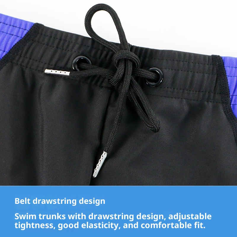 001 Plus Size Boxer Badehose für Erwachsene, schnelltrocknend, atmungsaktiv und bequem, Herren-Badehose für heiße Quellen_voghion.com