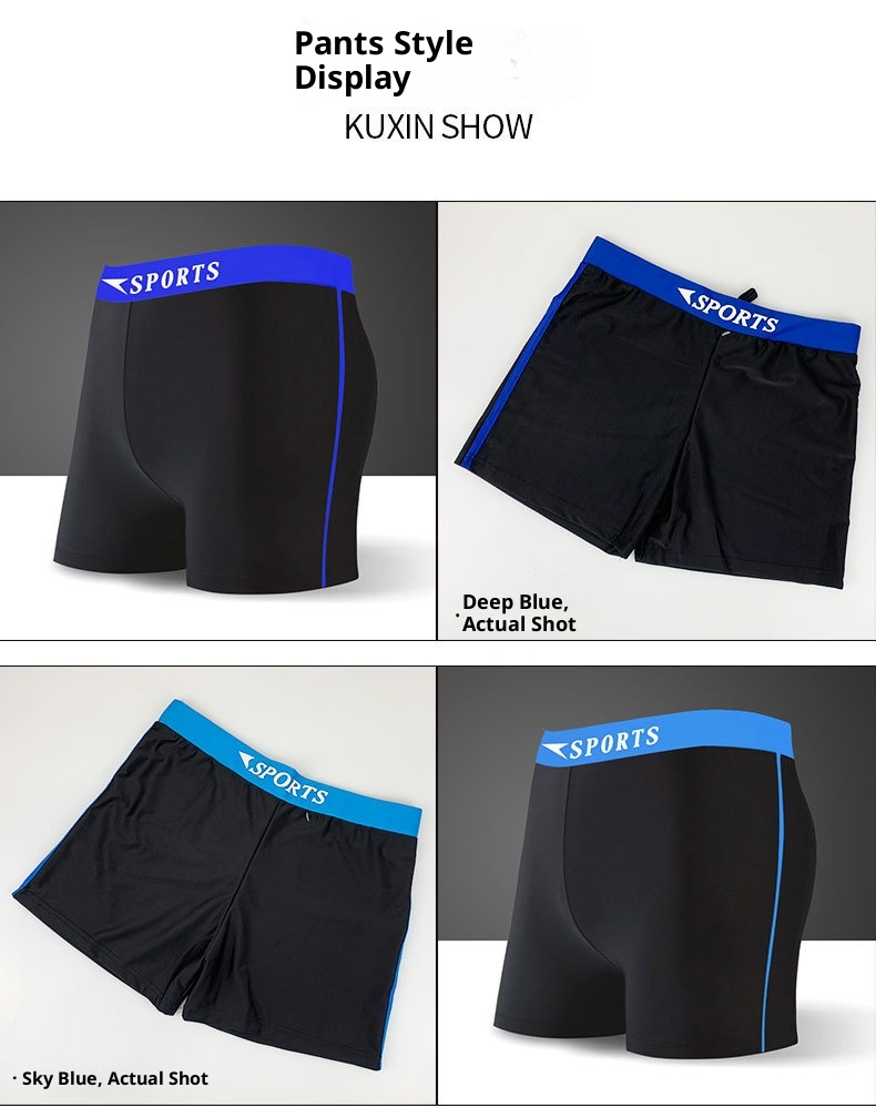 001 Bestseller Badehose gegen Peinlichkeiten, lockere Passform, Badehose für Erwachsene, Herren, breite Taille_voghion.com