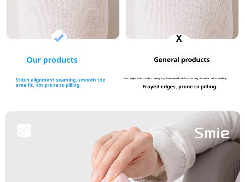 Chaussettes de sport mi-mollet en pur coton sans coutures, pour le yoga et le Pilates, en intérieur, avec silicone antidérapant et longueur idéales pour les femmes (001)._voghion.com