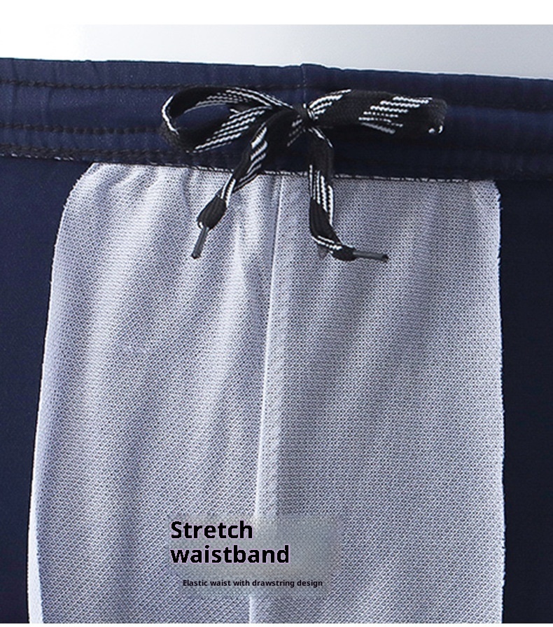 001 Bademode für Herren in Übergrößen (mittleres Alter), lockere Badehose für Erwachsene, Anti-Peinlichkeit, Badehose für heiße Quellen, Großhandel_voghion.com