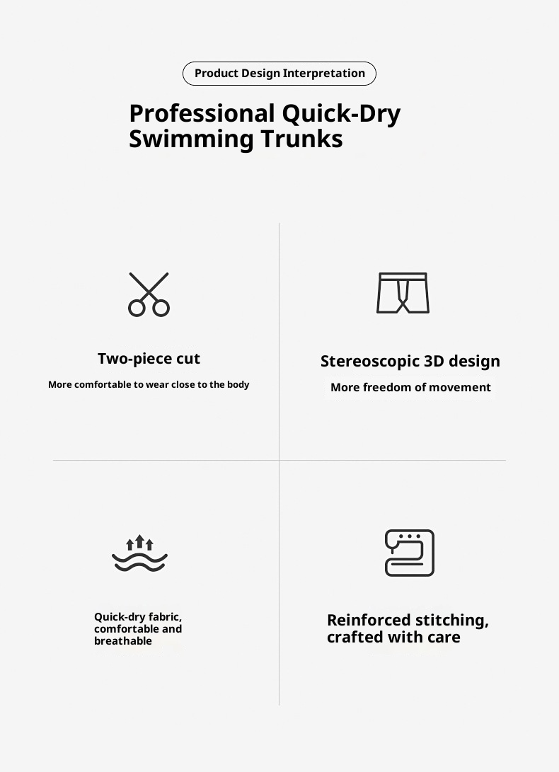 001 Trunks Men's Style Professional Anti-Embarrassment Double Layer Beach Shorts 2023 New Adult Swimming Gear Surfing_voghion.com