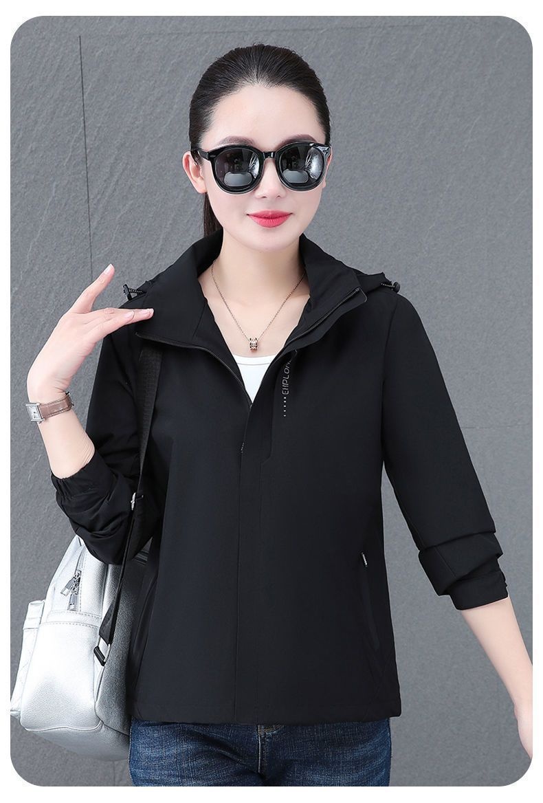 ActiveGo Women's Detachable Hooded Autumn New Windproof Waterproof Couple Outdoor Hiking Jacket Men's Trendy_voghion.com