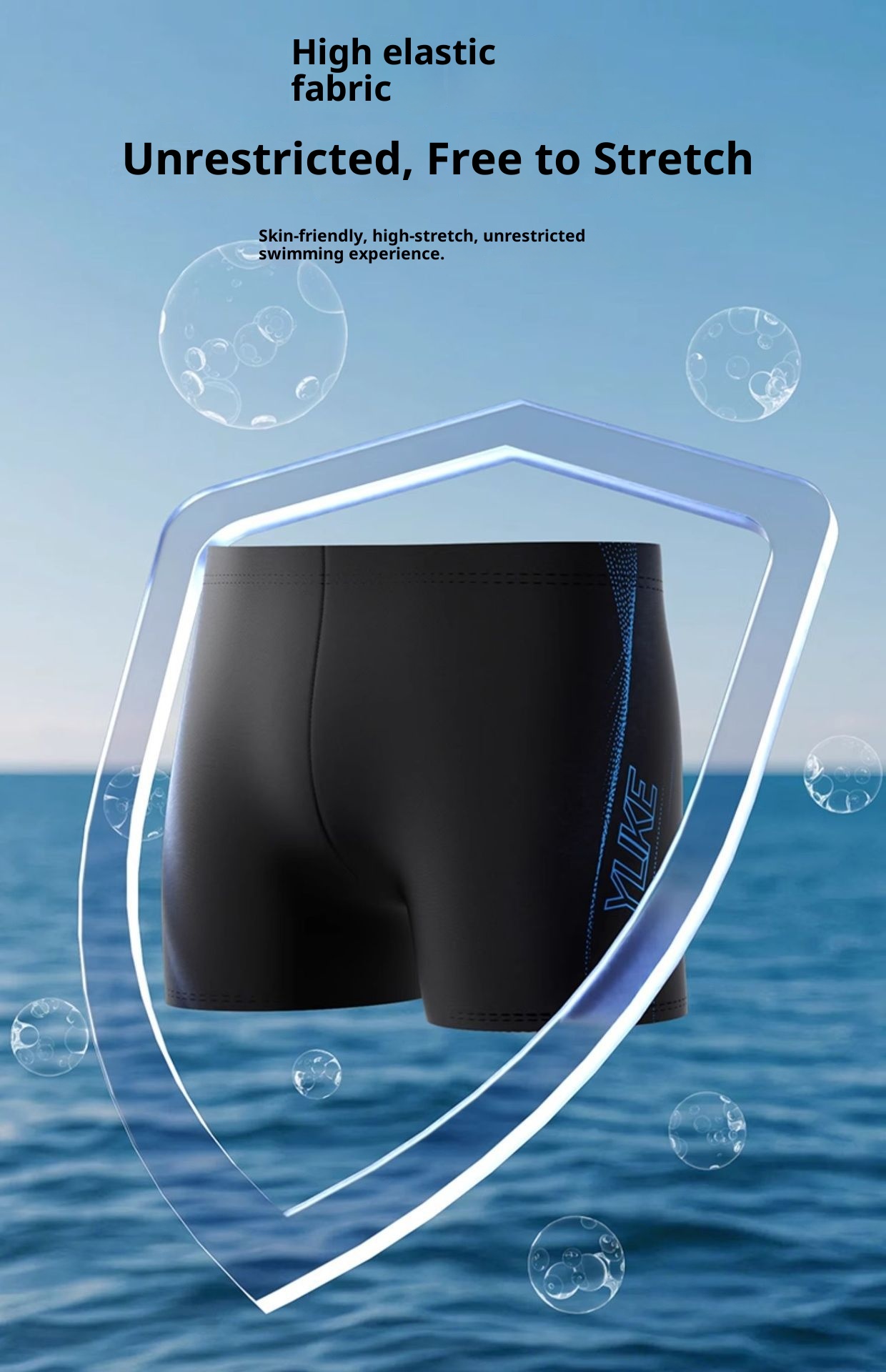 001 Badehose für Herren und Erwachsene (2025) – Neues Modell für Jugendliche – Professionelle Trainings-Schwimmbekleidung für Jungen – Komplettes Set_voghion.com