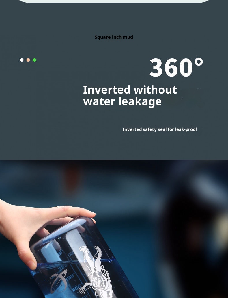 001 Bottiglia extra large per uomo, brocca d'acqua portatile di alta qualità, sport all'aria aperta, cantiere, spazio antiurto_voghion.com