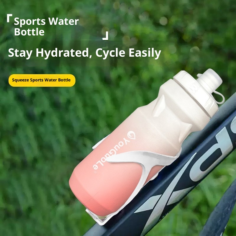 001 Bicycle Riding Squeeze Bottle Outdoor Mountain Road Bike Large Capacity Portable Sports Water Cup PP5_voghion.com