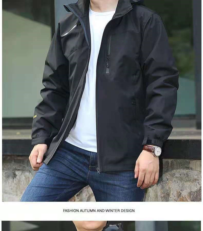 ActiveGo ActiveGo Giacca da trekking antivento impermeabile da uomo europea e americana, giacca a vento da esterno, produttore, vendita diretta_voghion.com