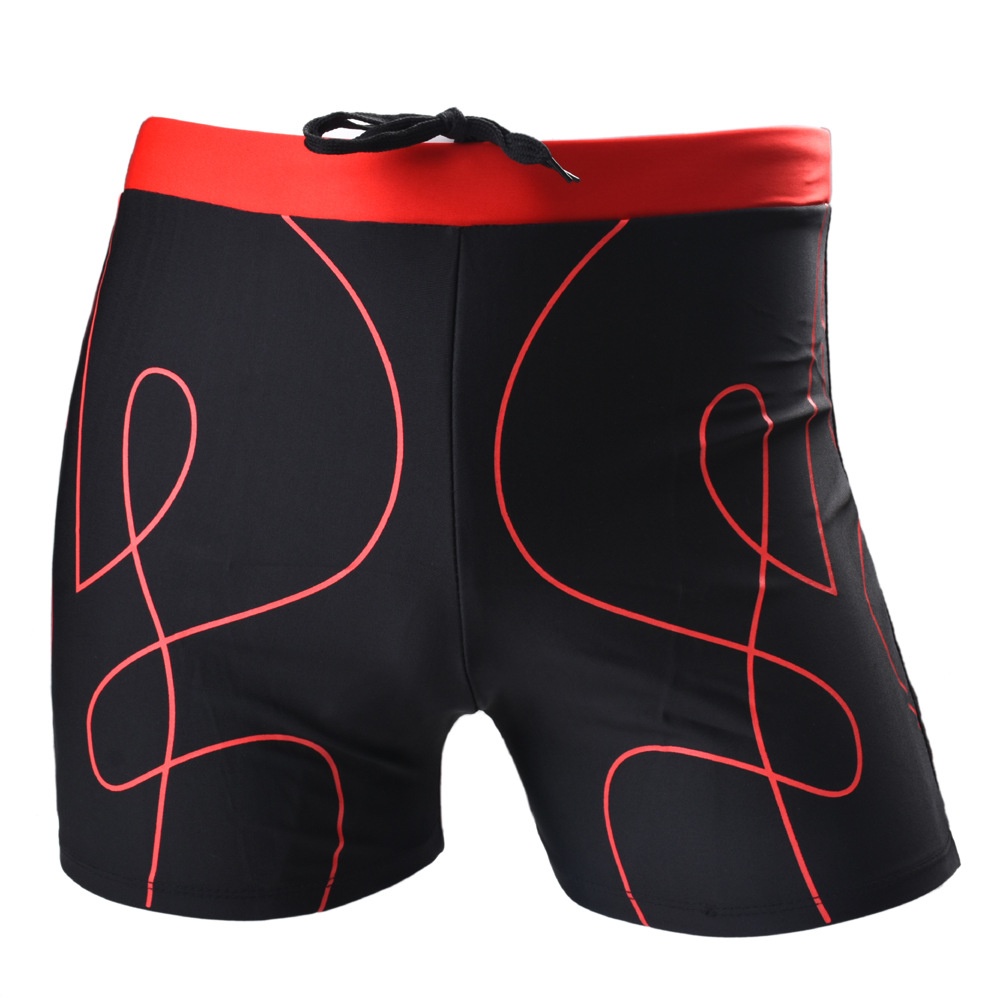 001 Neue Herren-Badehose für heiße Quellen, Nylon-Boxershorts, lockere Badehose in Übergröße, modische Badehose für Erwachsene, Schwimmbekleidung_voghion.com