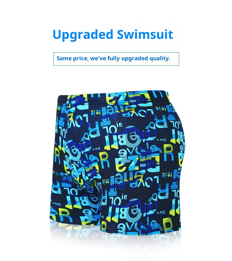 001 Adult Men's Multi-Color Options Hot Spring Bathing Boxer Shorts Comfortable Non-Tight Tie Safety Anti-Embarrassment Swim_voghion.com
