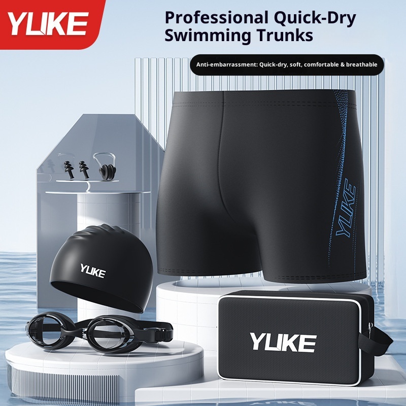 001 Badehose für Herren und Erwachsene (2025) – Neues Modell für Jugendliche – Professionelle Trainings-Schwimmbekleidung für Jungen – Komplettes Set_voghion.com