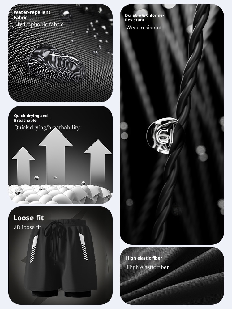 001 Neue Badehose für Erwachsene, große Größe, schnelltrocknend, geeignet für heiße Quellen, Herren-Großhandel_voghion.com