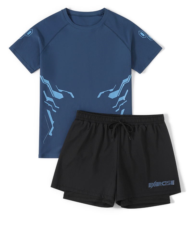 001 Herren-Badeanzug und Badehose 2024 Neue Jugend- und Erwachsenen-Schnelltrocknungs-Bademode in Übergrößen Komplettes Set Schwimmausrüstung_voghion.com