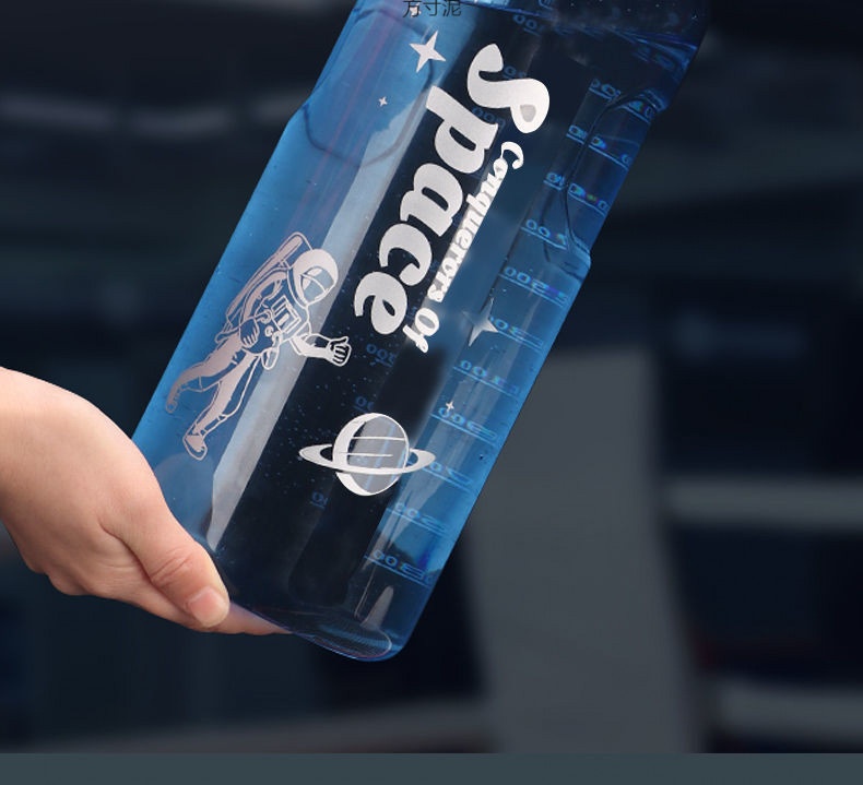 001 Bottiglia extra large per uomo, brocca d'acqua portatile di alta qualità, sport all'aria aperta, cantiere, spazio antiurto_voghion.com